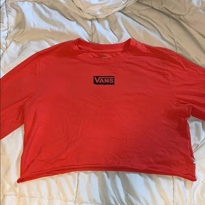 Vans Cropped Long Sleeve